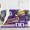 ANTKING Blanket Minnesota Personalized Plush Throw Blanket for Men Women Youth Gift view 2