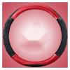 FUERU Car Steering Wheel Cover Set Universal Car Steering Wheel Cover Breathable Leather Waterproof Anti-Wrinkle Car Interior (Color : 3#) view 1