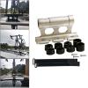 Bikes Block Fork Mount, Car Roof Rack Support Bike Stand Holder, Universal Bicycle Carrier for Truck Bed, Car Rack, Trailer Luggage Rack Carrying (Argent) view 4