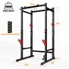 Bongkim Power Rack, Rack Cage for Weight Training, Adjustable Squat Stand Rack for Home Gym Equipment, Lifting Cage with 660lb Capacity (Black) view 2