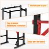 Bongkim Power Rack, Rack Cage for Weight Training, Adjustable Squat Stand Rack for Home Gym Equipment, Lifting Cage with 660lb Capacity (Black) view 4