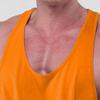 Maiyifu-GJ Men's Stringer Tank Top Gym Workout Bodybuilding Sleeveless Tee Summer Casual Athletic Sweatshirts (Orange,XX-Large) view 4