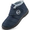 Almusen Womens Winter Snow Boots: Comfortable Lightweight Warm Fur Lined Non Slip Walking Waterproof Outdoor Ankle Booties view 1
