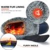 Almusen Womens Winter Snow Boots: Comfortable Lightweight Warm Fur Lined Non Slip Walking Waterproof Outdoor Ankle Booties view 4