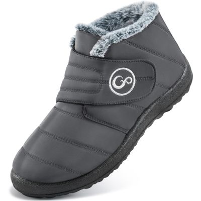 Almusen Womens Winter Snow Boots: Comfortable Lightweight Warm Fur Lined Non Slip Walking Waterproof Outdoor Ankle Booties
