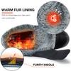 Almusen Womens Winter Snow Boots: Comfortable Lightweight Warm Fur Lined Non Slip Walking Waterproof Outdoor Ankle Booties view 4