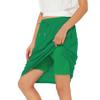 Zando Tennis Skorts for Women Casual Summer Skorts Skirts for Women Dressy Casual Rip Skirt Athletic Golf Skirt Womens Skirts Knee Length with Shorts with Pockets Light Green Large view 1