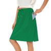 Zando Tennis Skorts for Women Casual Summer Skorts Skirts for Women Dressy Casual Rip Skirt Athletic Golf Skirt Womens Skirts Knee Length with Shorts with Pockets Light Green Large view 2