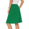 Zando Tennis Skorts for Women Casual Summer Skorts Skirts for Women Dressy Casual Rip Skirt Athletic Golf Skirt Womens Skirts Knee Length with Shorts with Pockets Light Green Large view 4