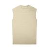Maiyifu-GJ Men's Summer Round Neck Bodybuilding Vest Fitness Bodybuilding Sleeveless Tee Workout Gym Muscle Tank Tops (Apricot,XX-Large) view 1