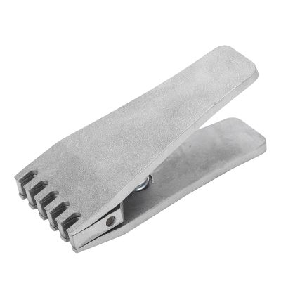 Azusumi Badminton Stringing Clamp Stainless Steel Badminton Starting Clamp for Repairing Rackets