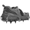 Crampons, 14 Spikes Anti Slip Crampons, Ice Cleats with Reinforced Hook Annulus, Traction Snow Grips for Hiking Fishing Walking Climbing Mountaineering(Gray) view 4