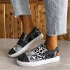 Ladmiple Platform Shoes For Women Size 11 Womens Canvas Shoes Casual Cute Sneakers Low Cut Slip On Fashion Comfortable Walking Shoes Dressy Summer Non Slip Platform Flats Loafers view 2