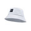 Bucket Hat Unisex Simple Caps Hip Hop Gorros Men Women Cap Beach Fishing Sunhat (US, Alpha, One Size, White) view 1
