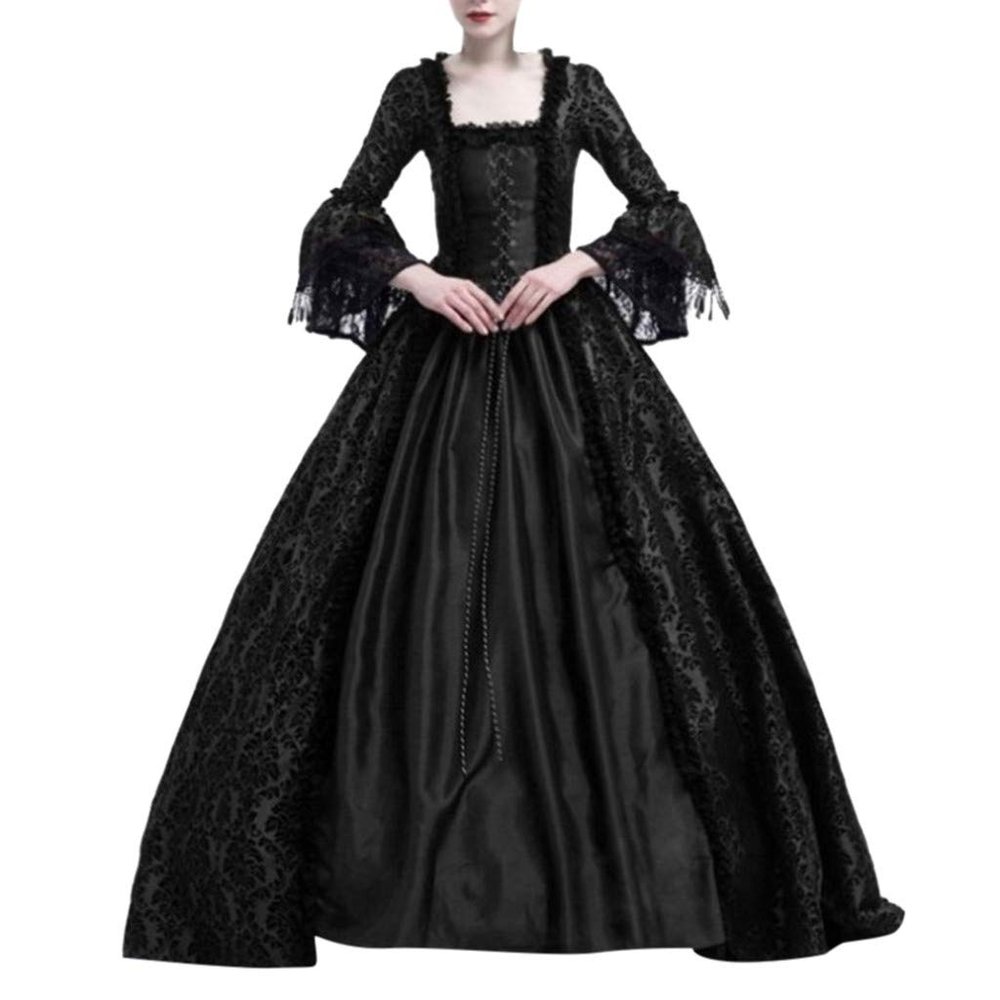 18Th Century Dress for Women Victorian Ball Gown Flared Sleeves Renaissance Vintage Dress Masquerade Medieval Costume Gothic Queen Dress