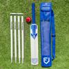 FORTRESS Wooden Cricket Set - Available in 3 Sizes | Kashmir Willow | Size 2, 5 & Full Size (Senior (Full Size)) view 1