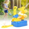 NDNCZDHC Golf Pitching Machine for Children, Indoor Outdoor Training Golf Balls and Club Equipment, Portable Outside Yard Active Gifts(Yellow Blue) view 3