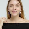 CWVHQ 5 Pairs Nautical Themed Jewelry Sailboat Earrings Sailor Earrings Unique navy Nautical Ship Wheel Anchor Statement Drop Stud Earrings for Women Fashion Jewelry (style-1) view 4