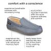 isotoner Men's Liam Microsuede Moccasin Slipper with Memory Foam, Microterry Lining, Versatile Sole, Cognac, 8-9 view 3