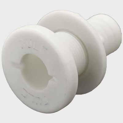 Rule Boat Thru Hull Model 60 | 1 1/8 Inch OD White Plastic