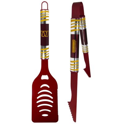 Siskiyou Sports NFL Washington Commanders 2 pc Color Tailgate BBQ Set Team Colors, One Size