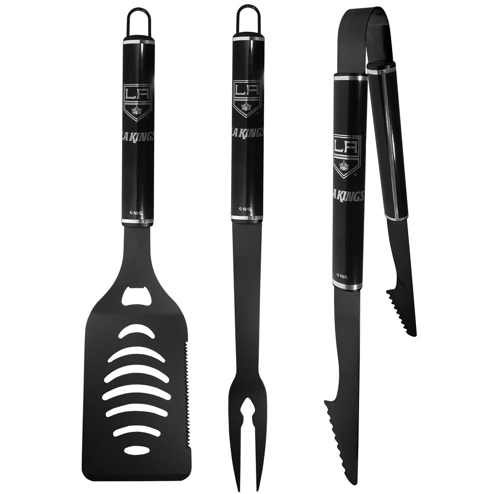 Siskiyou Sports NHL Los Angeles Kings 3 pc Monochromatic BBQ Set Team Colors, One Size