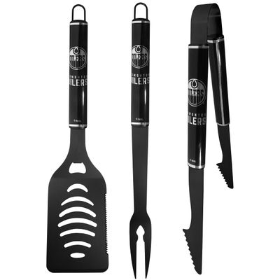 Siskiyou Sports NHL Edmonton Oilers 3 pc Monochromatic BBQ Set Team Colors, One Size