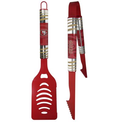 Siskiyou Sports NFL San Francisco 49ers 2 pc Color Tailgate BBQ Set Team Colors, One Size