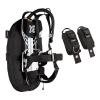 xdeep NX Zen Standard Scuba Diving BCD for Single Tank (Stainless - 2x15lbs Weight Pockets, Large Backplate) view 1