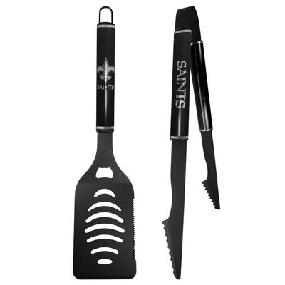 Siskiyou Sports NFL New Orleans Saints 2 pc Monochromatic Tailgate BBQ Set Team Colors, One Size