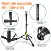 Eastgoing Heavy Duty Baseball and Softball Portable Travel Batting Tee with Baseball Ball Caddy.Easy Adjustable Height | Portable & Collapsible.Hitting Tee for Any Age Player Baseball (Black) view 2