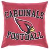 FOCO NFL 2 Pack Throw Pillow Cover 18 x 18, Arizona Cardinals view 2