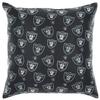 FOCO NFL 2 Pack Throw Pillow Cover 18 x 18, Las Vegas Raiders view 3