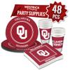 Oklahoma Sooners Party Pack - 48 Pieces (Serves 16) view 1