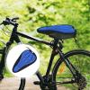 Mountain Bike Horse Saddle Pad Dirt Bikes Kids Bike Padded Bike Saddle Cushion Bike Saddle Blue Gel Seat Cushion Bicycle Seat Off-Road Accessories 3D Bike Seat Cover view 4