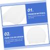Kisangel Elastic Swim Cap for Men Women Rubber Swimming Accessory Comfortable and Sturdy Swimming Hat in White view 3