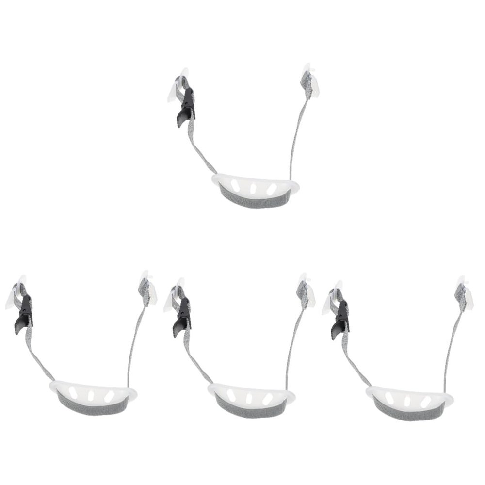 Sosoport 4pcs Helmet Chin Strap Adjustable Hard Hat Chin Strap for Construction Workers and Stable Safety Helmet Accessory Elastic Design Replacement