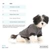 KICKEE Dog Bandana in Fun Holiday Prints, Stripes or Plaids, Several Sizes for Small or Large Doggies, Great for Puppies or Teaching Old Dogs New Tricks (Classic Candy Cane Stripe - S) view 2