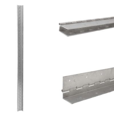 Boat Offset Piano Hinge | 15 Gauge Aluminum 12 Inch