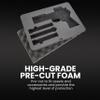 NANUK 910 Waterproof Hard Case with Foam Insert for Pistol Optic Ready, Olive view 4