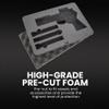 NANUK Case 910 w/Foam for Pistol Optic Ready, Black, Medium, 910S-080BK-0A0-21312 view 4