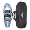 Lightweight Aluminum Frame Snowshoes with Dual Ratchet Bindings, Nylon Heel Strap, HDPE Decking, Includes Heavy Duty Carry Bag, Available in Adult and Kids Sizes, 30", Blue, Snowshoe Only view 1