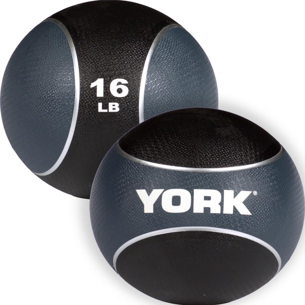 York Barbell Medicine Ball 16 lb.
