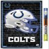 Trends International NFL Indianapolis Colts - Neon Helmet 23 Wall Poster, 34L x 22.4W, Poster & Clip Bundle view 1