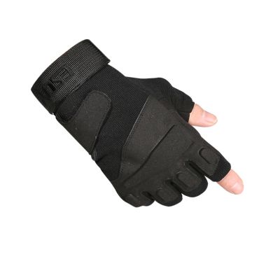aypet Half Finger Protective Gloves Outdoor Wear Resistant Cut Resistant Cycling Gloves
