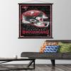 Trends International NFL Tampa Bay Buccaneers - Neon Helmet 23 Wall Poster with Magnetic Frame, 34L x 22.4W, Print and Black Hanger Bundle view 2