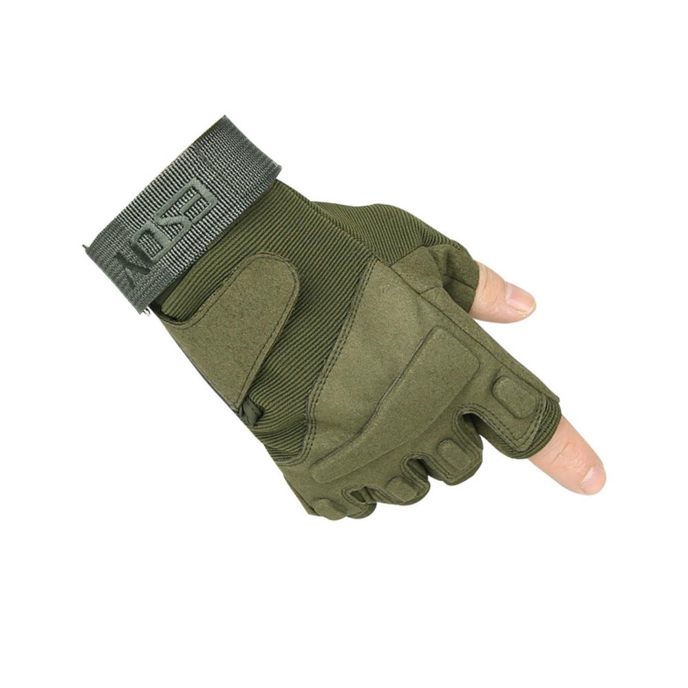 aypet Half Finger Protective Gloves Outdoor Wear Resistant Cut Resistant Cycling Gloves