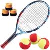 Babolat Ballfighter 17 Inch Tennis Racquet Bundled with 3 Orange Overgrips and 3 Red Felt Tennis Balls view 1