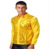 Jugaoge Mens Sequined Long Sleeve Shirt Jazz Disco Dance Shirt Tops Hip Hop Performance Costumes Yellow Small view 3