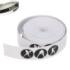 equlup Racket Head Tape, 5m/16.4ft Length Frame Guard Racket Head Frame Guard Anti Scratch Paddle Cover Tape for Tennis Badminton Pickleball (White) view 1